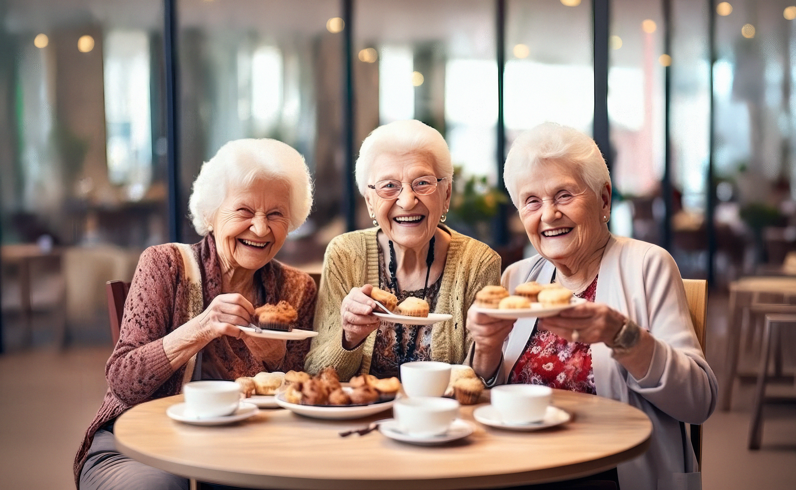 Zusammen genießen! Damen-Kaffeekränzchen